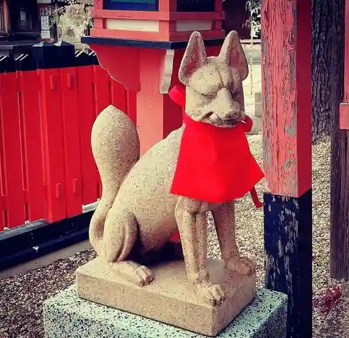 姫嶋神社の狛犬