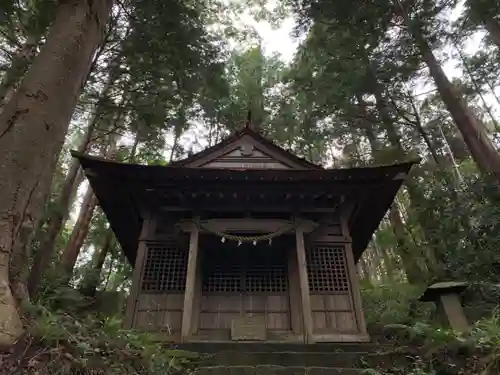 城山神明社の本殿・本堂