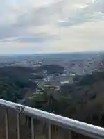 新田神社の景色