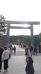 伊勢神宮内宮（皇大神宮）の鳥居