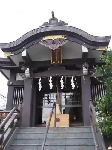 神楽坂若宮八幡神社の本殿