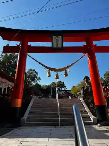 扇森稲荷神社の鳥居