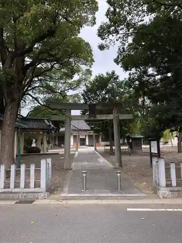 真宮神社の鳥居