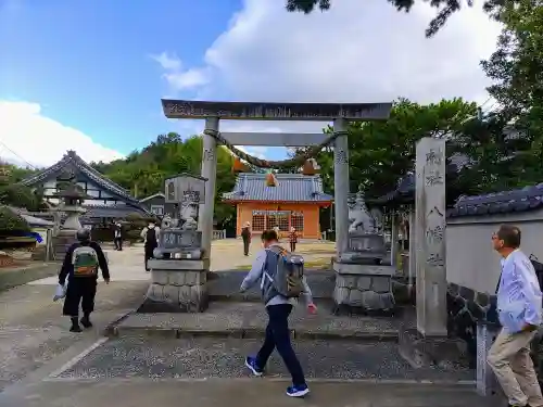 八幡社（大谷八幡社）の鳥居