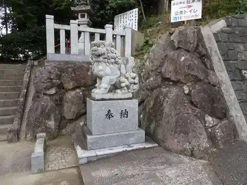 諏訪神社の狛犬