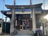 櫛田神社の鳥居