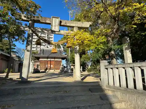 比蘇天神社の鳥居