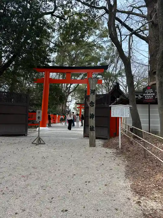 河合神社(鴨川合坐小社宅神社)(京都府)