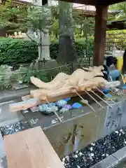 若宮八幡社の手水