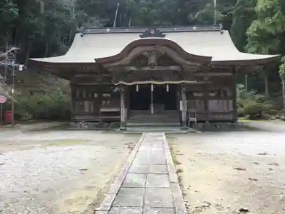 上一宮大粟神社の本殿・本堂