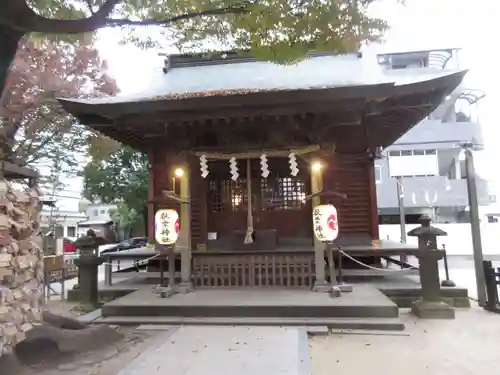 松戸神社の本殿・本堂