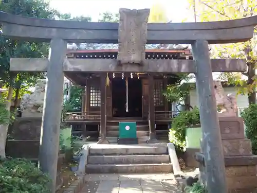 八幡神社の鳥居