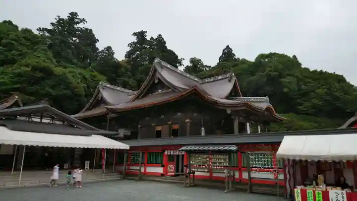 高良大社の本殿・本堂