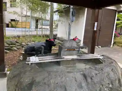 於保多神社の手水舎