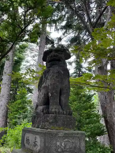 西野神社の狛犬