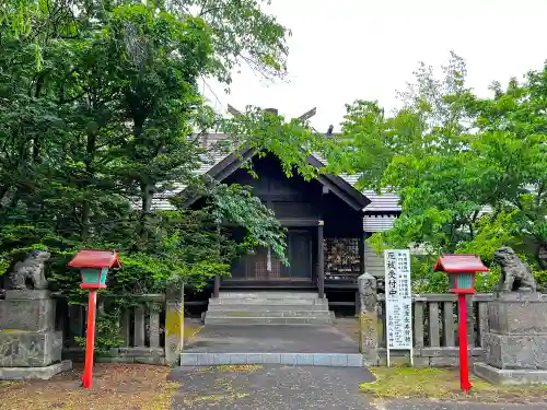 石狩八幡神社の本殿