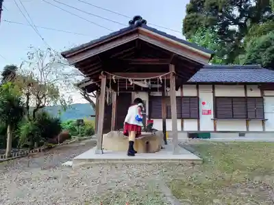 五社神社の手水舎