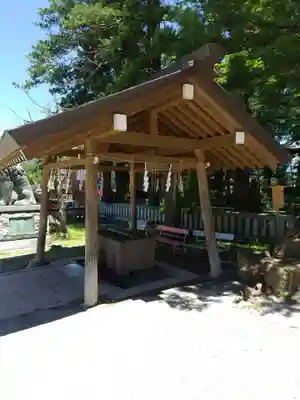 諏訪大社の手水舎