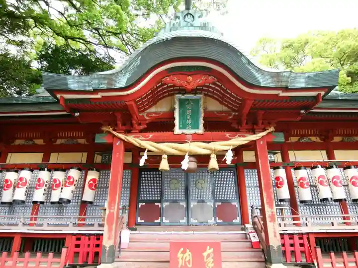 八幡朝見神社の本殿・本堂