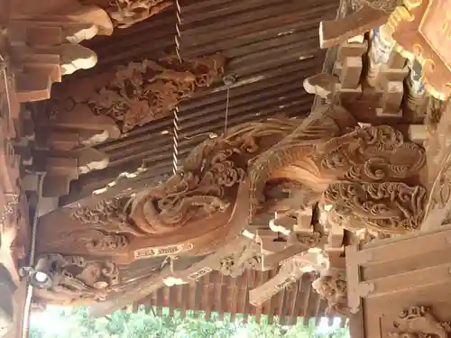 上野総社神社の芸術