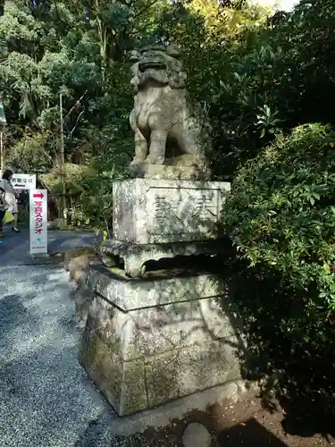 報徳二宮神社の狛犬