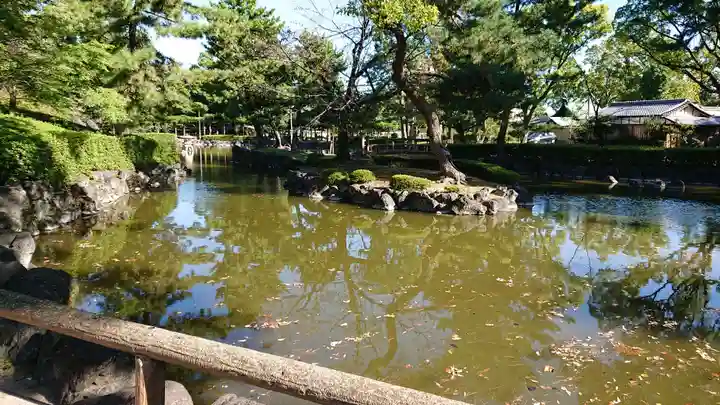 豊國神社の庭園