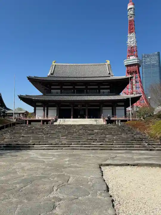 増上寺の本殿・本堂