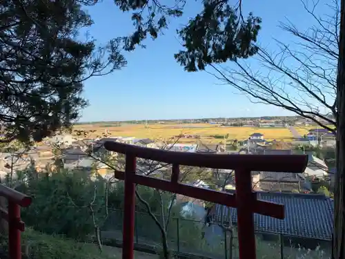 妙見神社の景色