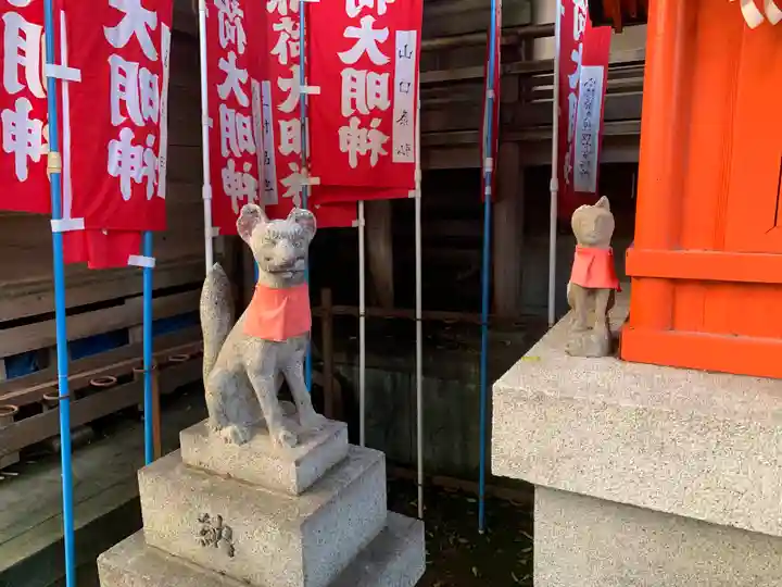 櫻木神社の狛犬