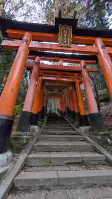 伏見稲荷大社　御膳谷奉拝所(京都府)