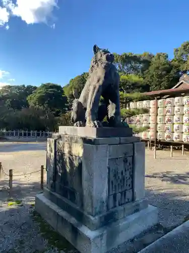 結城神社の狛犬