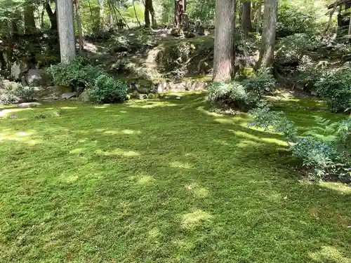 平泉寺白山神社の庭園