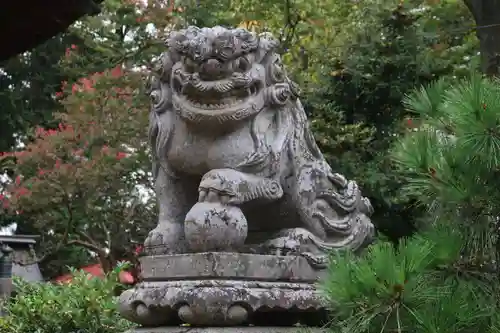 田村神社の狛犬