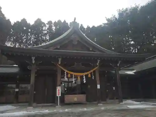 函館護國神社の本殿・本堂