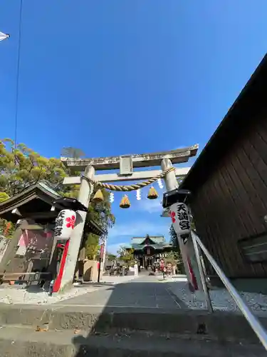 福良天満宮の鳥居