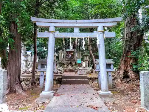 神明神社の鳥居