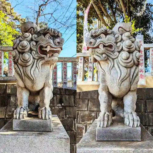 大宮・大原神社の狛犬