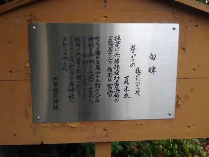 河原町稲荷神社(東京都)