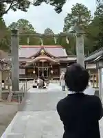 大麻比古神社の本殿・本堂