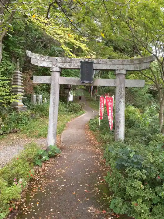唐松山 護国寺の鳥居