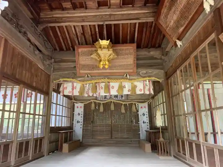 乎疑原神社の本殿・本堂