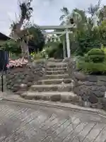 横浜御嶽神社の鳥居