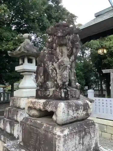 御井神社の狛犬