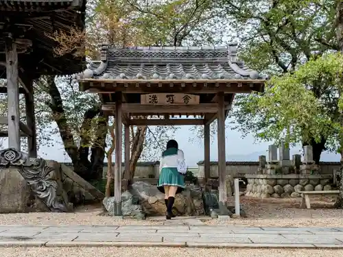 長伝寺の手水舎