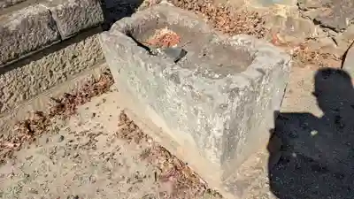 神明社・大杉神社の手水舎