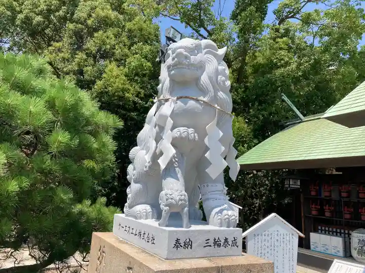 和田神社の狛犬