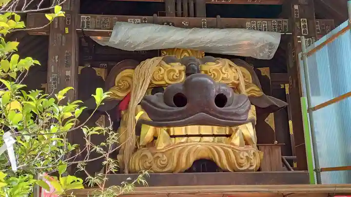 波除神社(波除稲荷神社)の狛犬