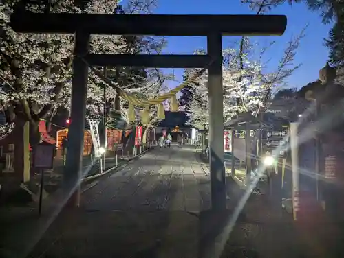 眞田神社の鳥居