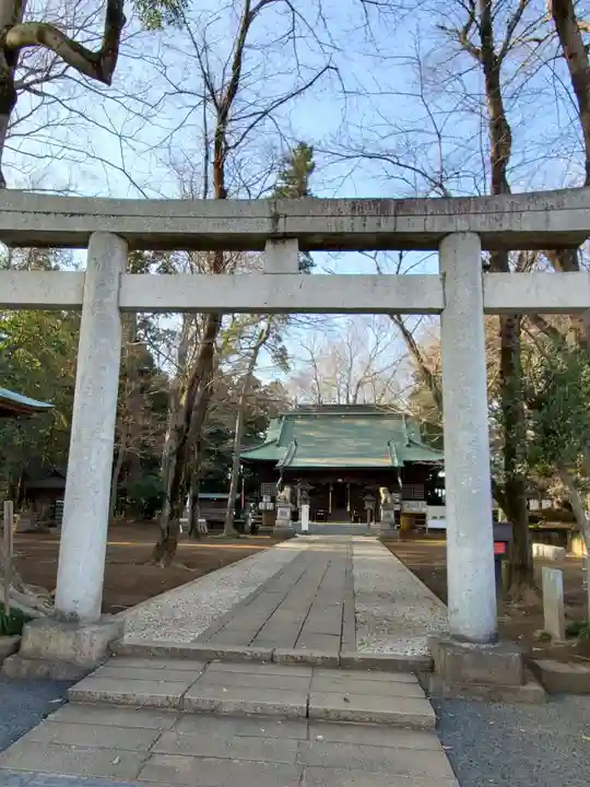 野木神社の鳥居