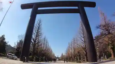 靖國神社の鳥居